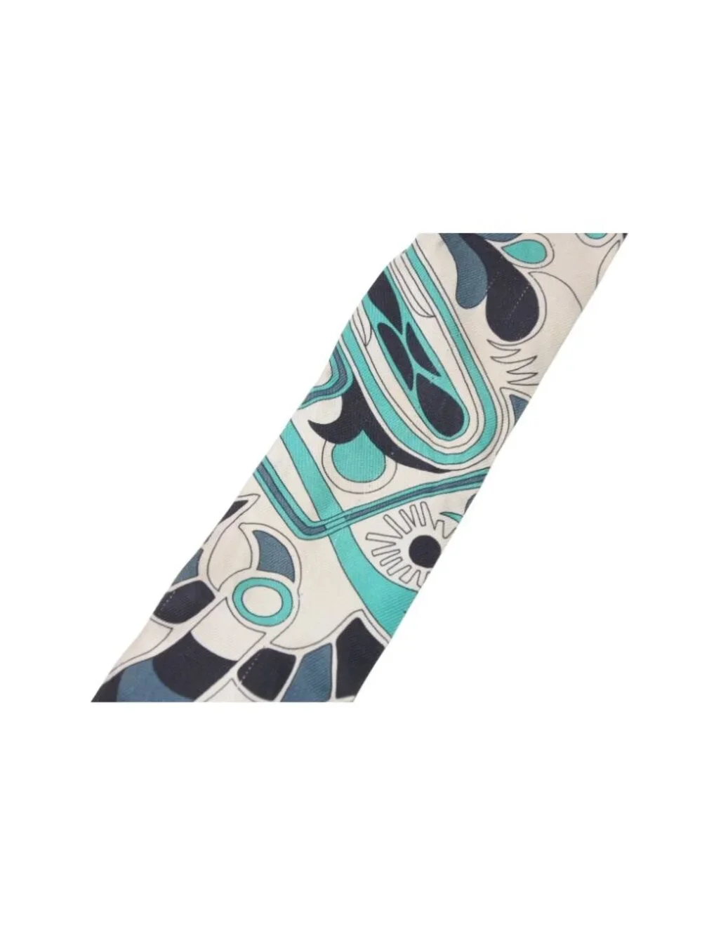 Hermes Twilly Folklore Green Multicolor Scarf